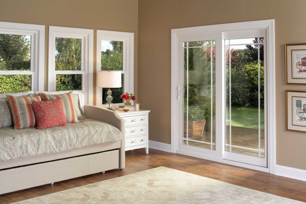 Vinyl French Rail Door