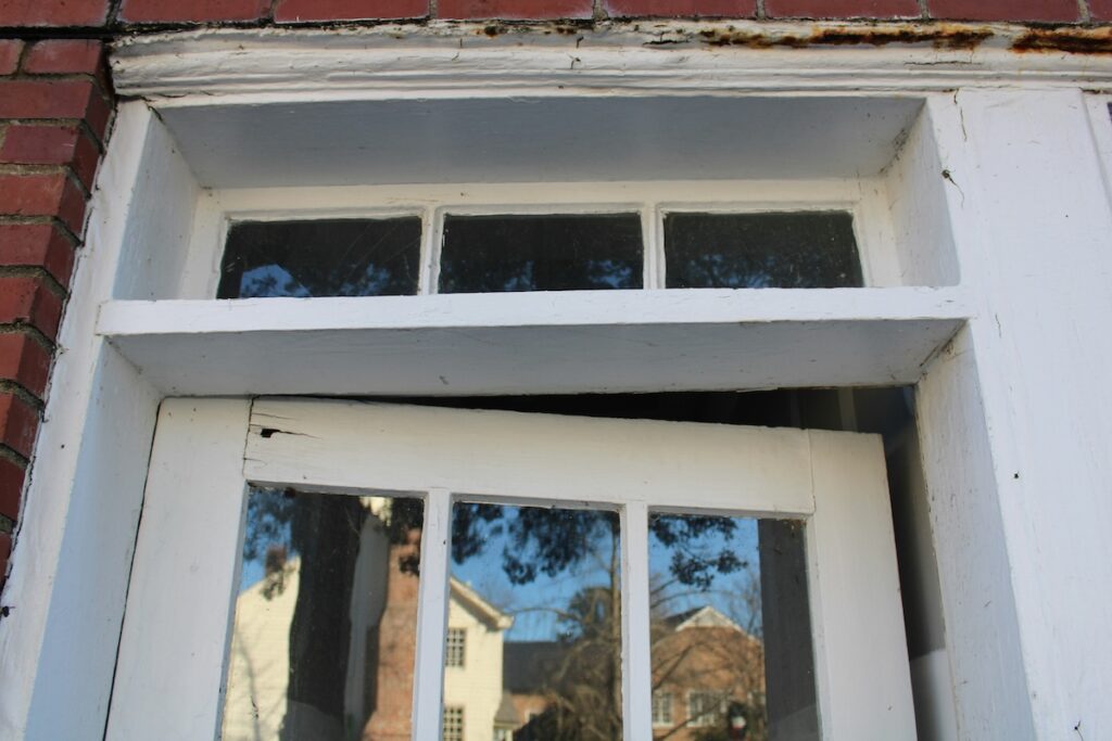 wood door damage